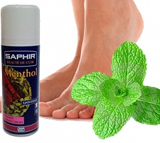 Dezodorant, odświeżacz do butów Menthol Saphir Spray 200ml